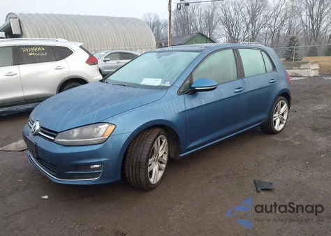 2015 Volkswagen Golf Tdi Sel 4-Door from USA, damaged, VIN 3VWRA7AU0FM095872